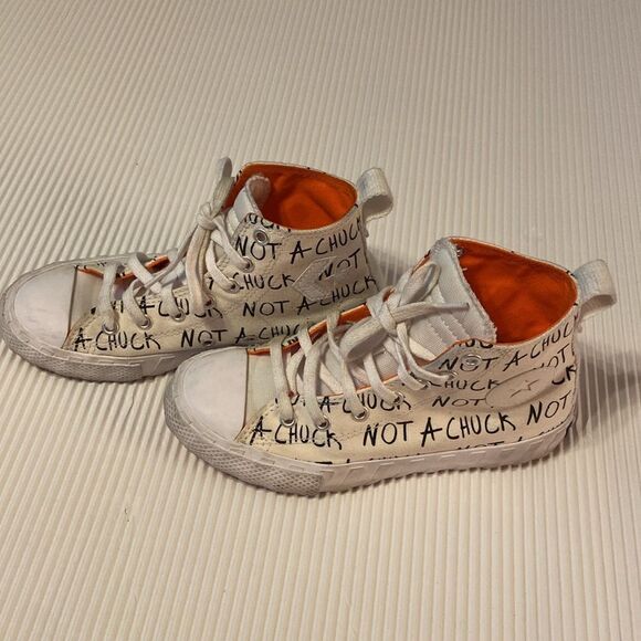 Kids Not a Chuck Converse High top Youth Size 2 - Picture 5 of 6